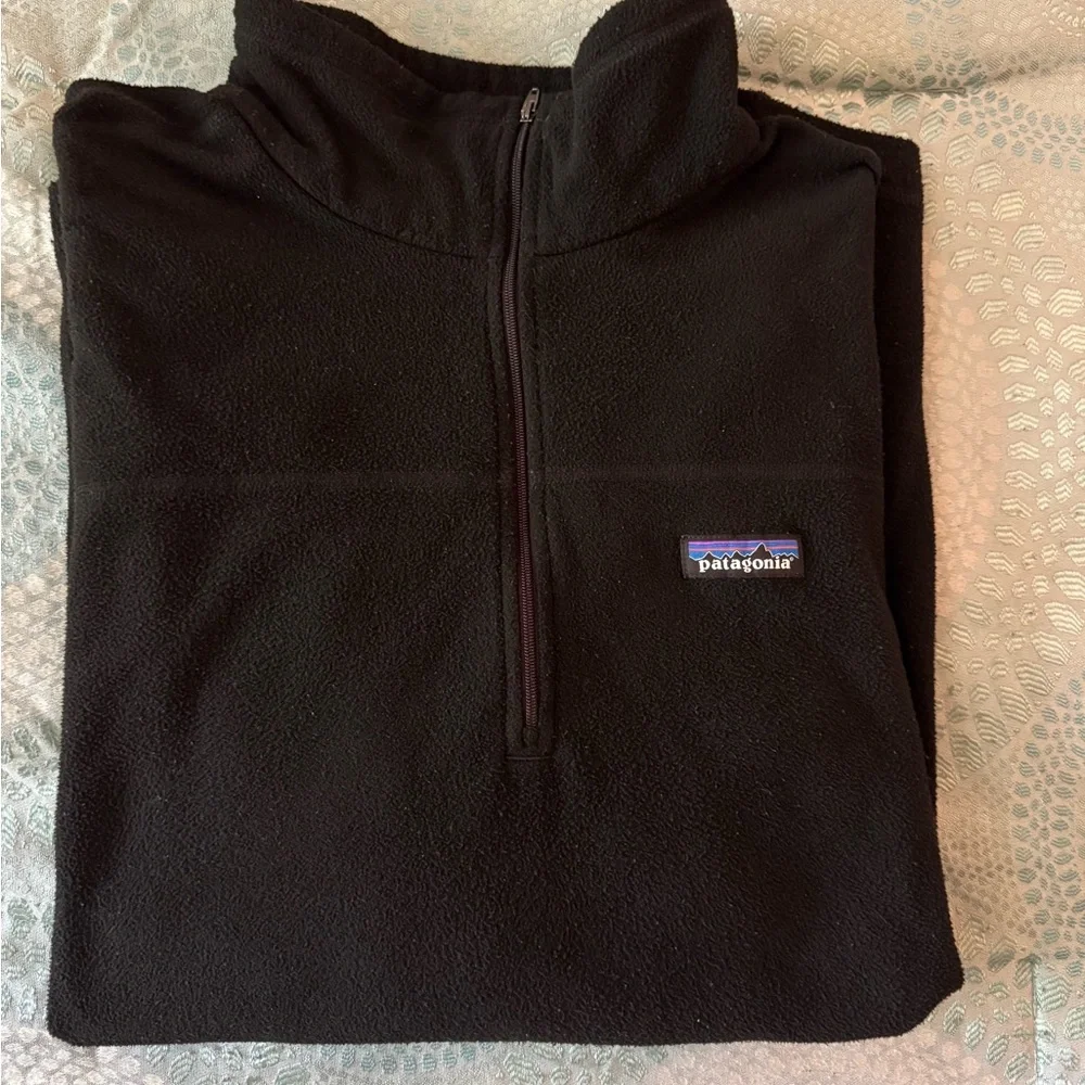 Patagonia Men’s Micro D Quarter-Zip Fleece Pullover - Picture 2 of 4